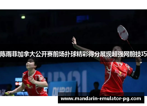 陈雨菲加拿大公开赛前场扑球精彩得分展现超强网前技巧 陈雨菲加拿大公开赛前场扑球精彩得分展现超强网前技巧