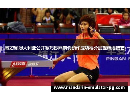 戴资颖澳大利亚公开赛巧妙网前假动作成功得分展现精湛技艺