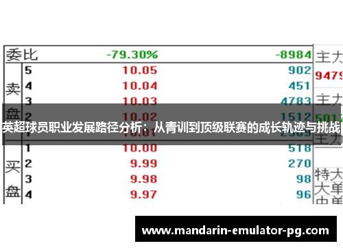 英超球员职业发展路径分析：从青训到顶级联赛的成长轨迹与挑战