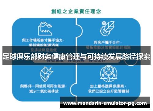 足球俱乐部财务健康管理与可持续发展路径探索